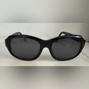 VINTAGE VUARNET POUILLOUX SUNGLASSES black classic unisex frames only rare